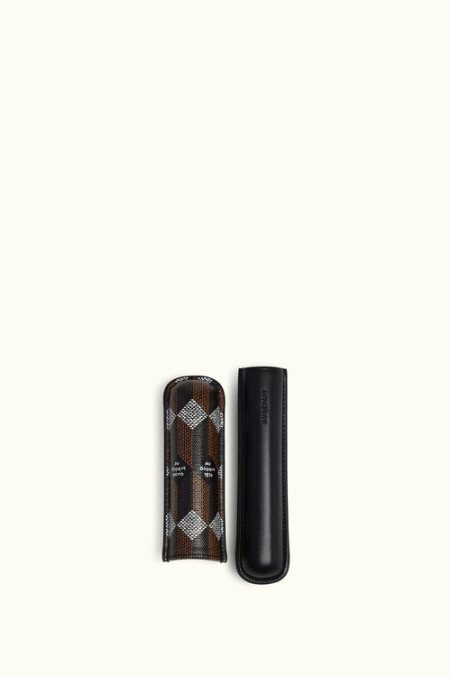 Davidoff Cigar Case XL-3 Leather Brown Curing