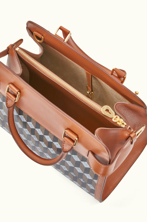 Louis Vuitton Altona briefcase in ebene damier canvas and ebene, Brown Louis  Vuitton Monogram Petit Bucket